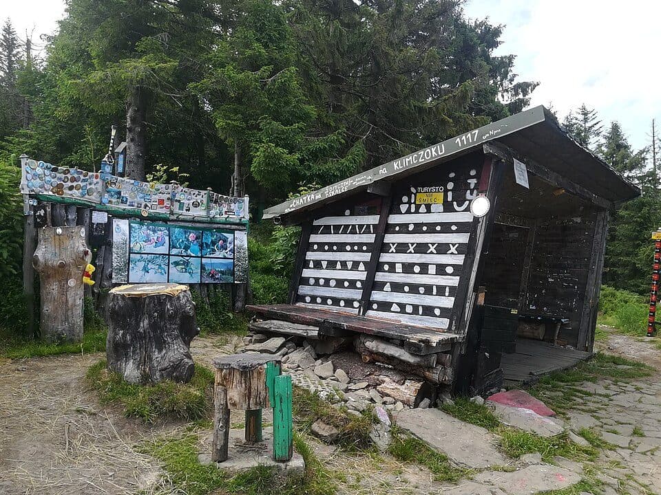Bystra "biwak" - Lanckorona - Wilkowice-Bystra PKP - Meszna Chata na Groniu - Stok Magury - Schr. na Klimczoku