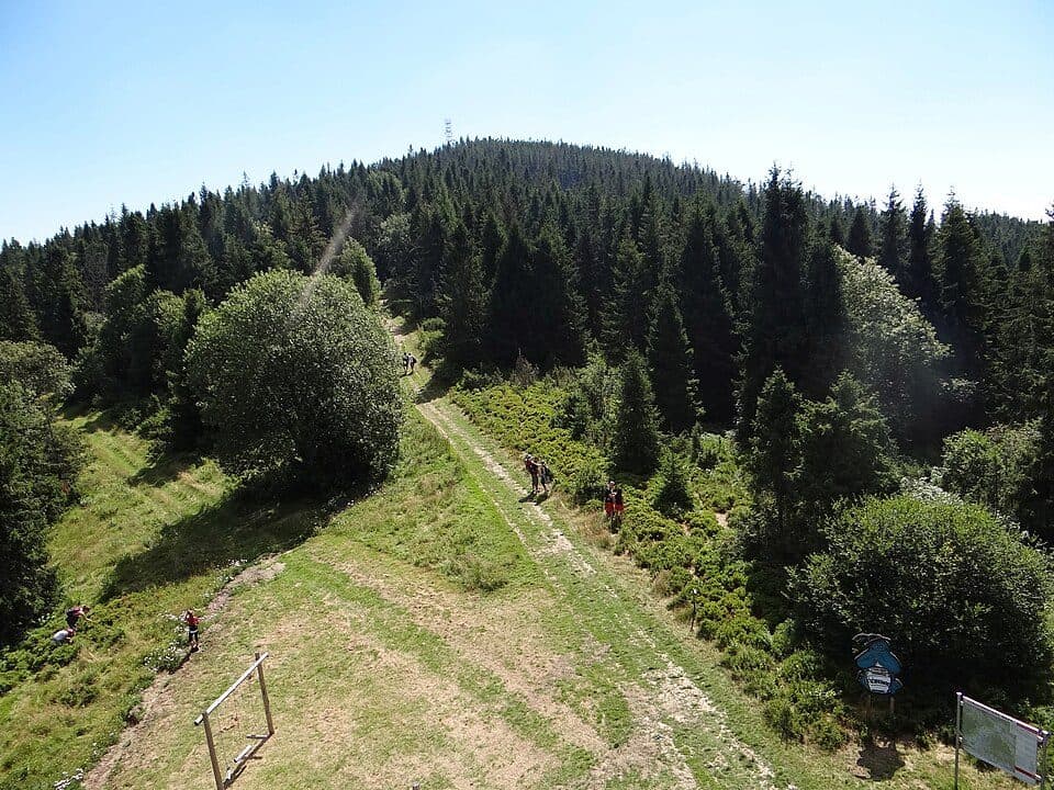 Vyšné Ružbachy, kúpele - Strednica, lyž. areál