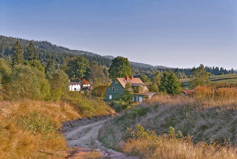 Przełęcz Chełmska - Nad Doliną Beczkowskiego Potoku