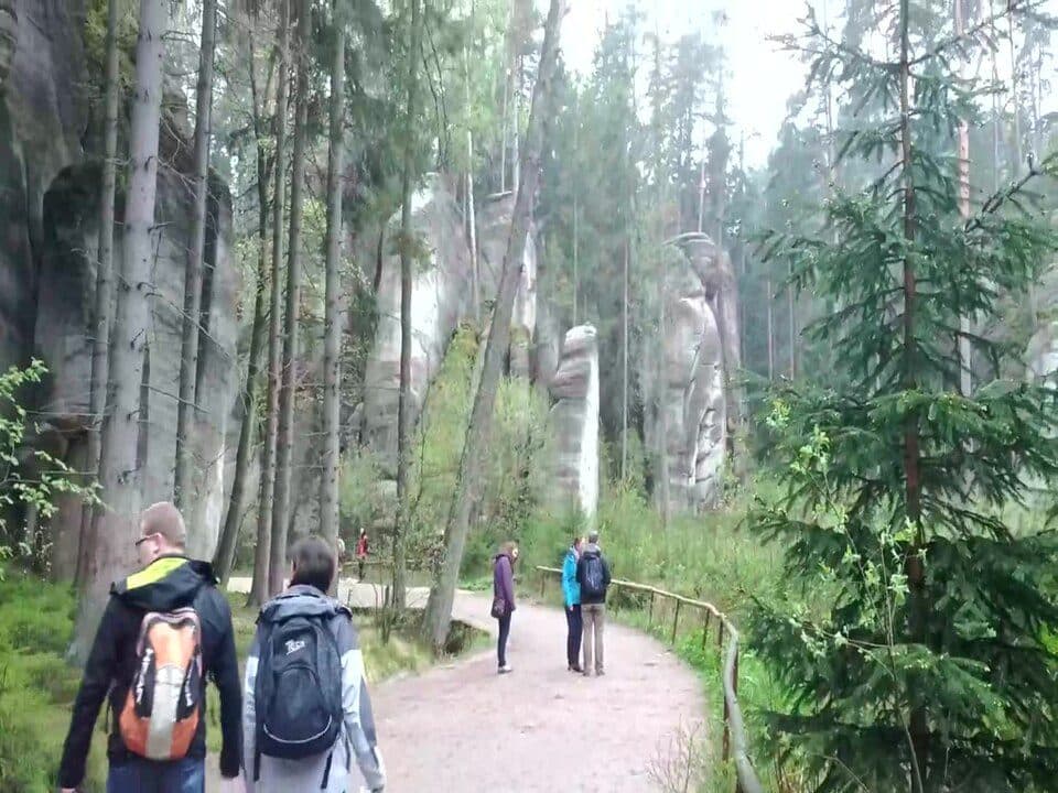 [M] Adršpach pískovna - placený okruh