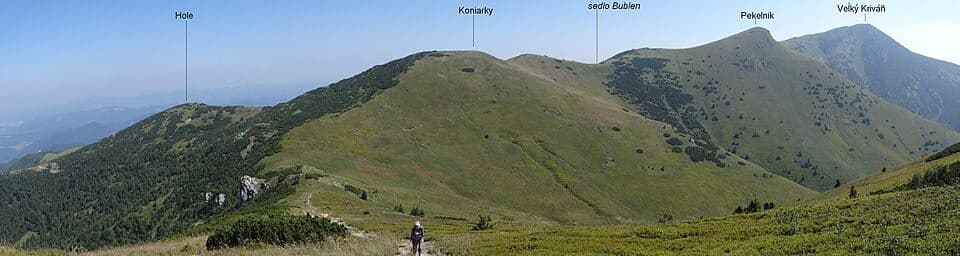 Štefanová - Lanovka Chleb, horná stanica