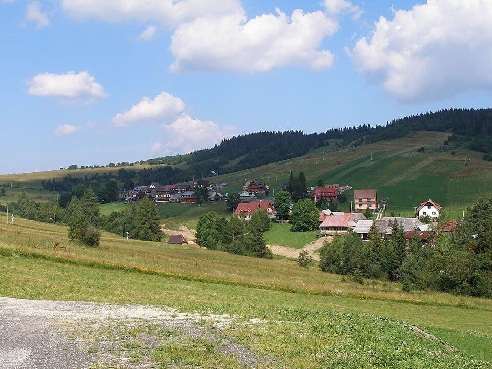Ždiar, Bachledova dolina - Malá Franková, rázcestie
