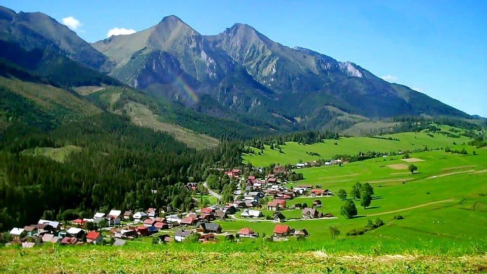 Vyšné Ružbachy, kúpele - Strednica, lyž. areál