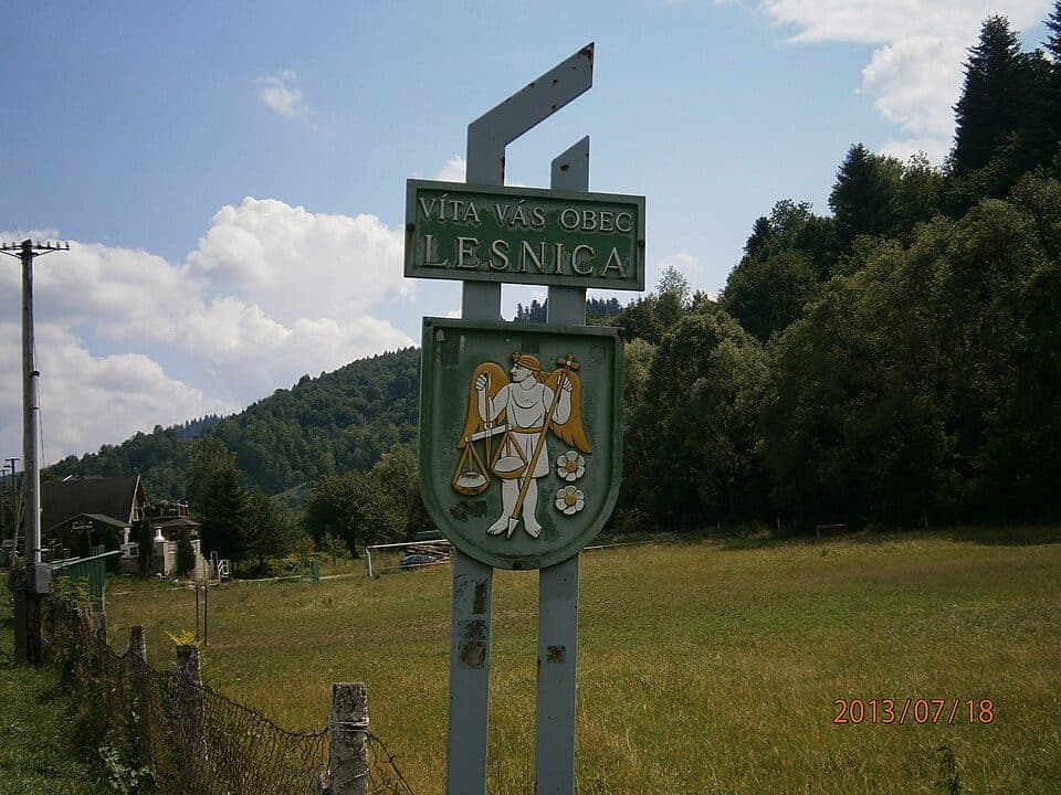 Ústie Lesnického potoka - Sromowce Niźne, PL