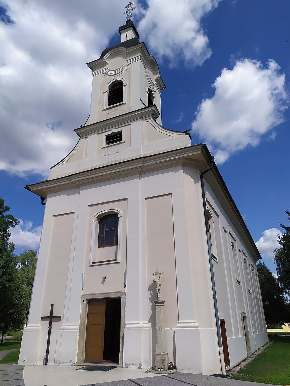 Way of St. James in Slovakia: Stage Veľké Zálužie – Sereď