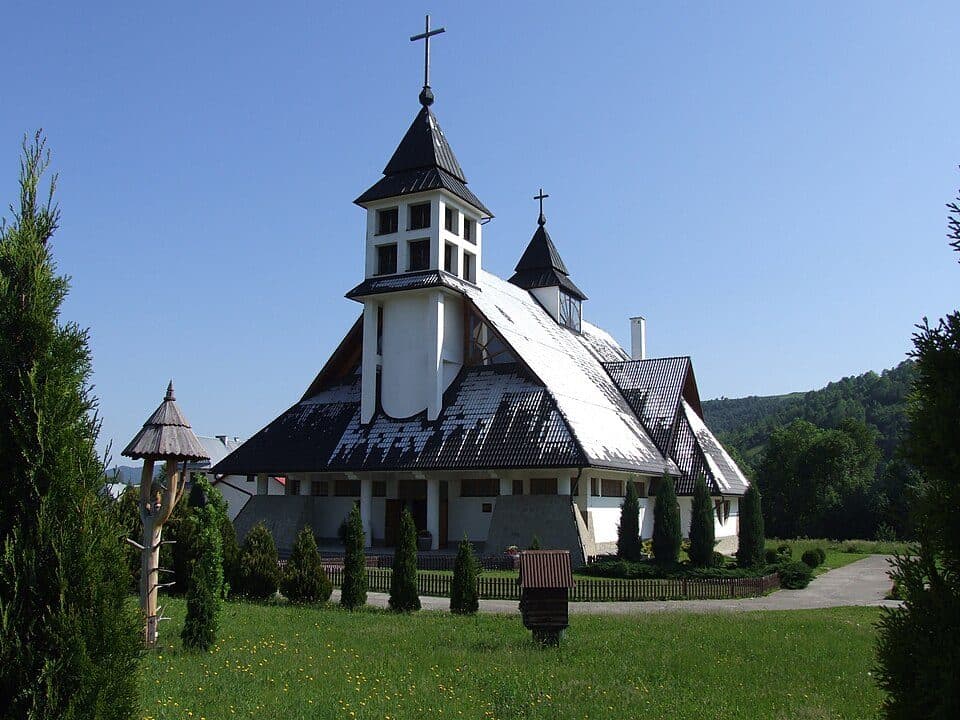 Park podworski hrabiów Wodzickich - góra Chabówka