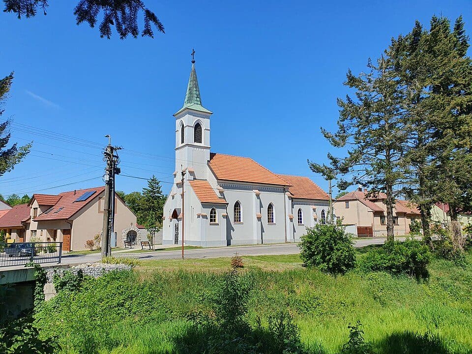 Senica Čáčov - Rybky - Jubilejný kríž