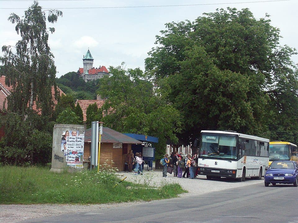 Smolenice, stanica - Havrania skala, rázc.