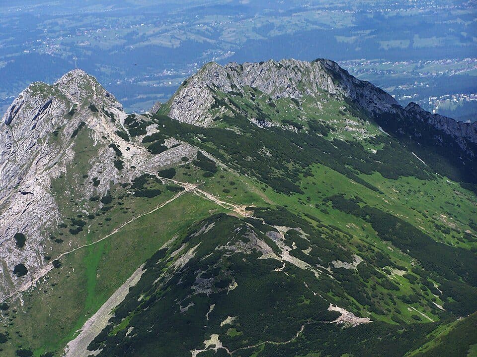Przełęcz w Grzybowcu - Polana Strążyska