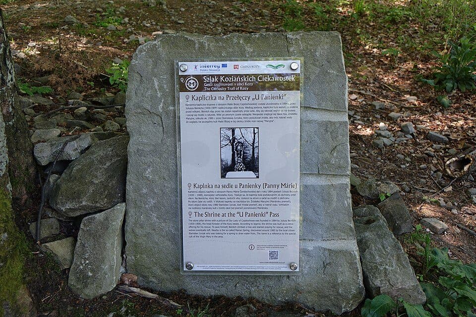 Lipnik Granica - Przełęcz u Panienki
