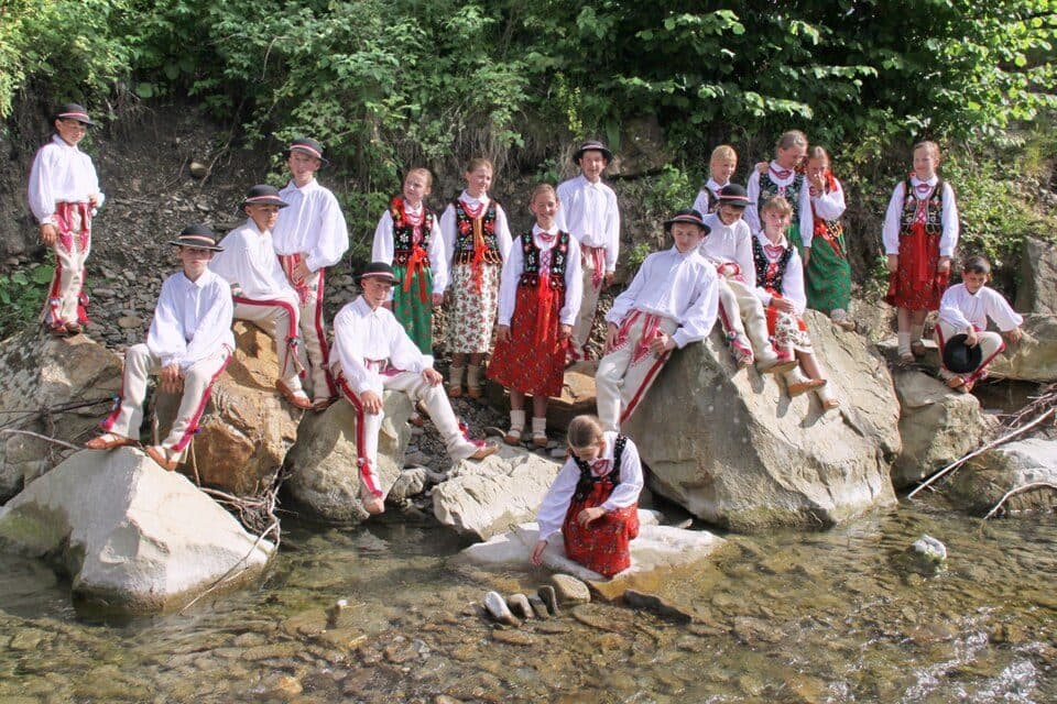 Przełęcz Rydza-Śmigłego - Słopnice Dolne kościół