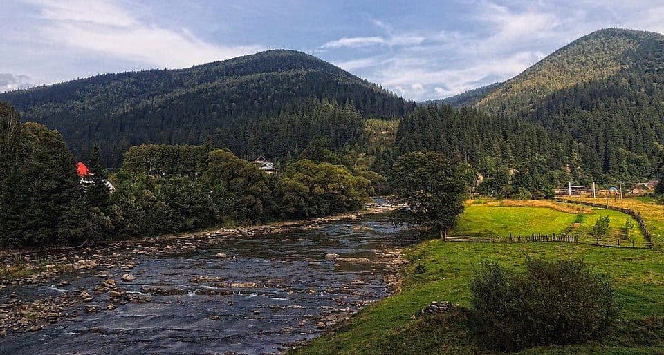присілок Підліснів - водоспад Гук Женецький