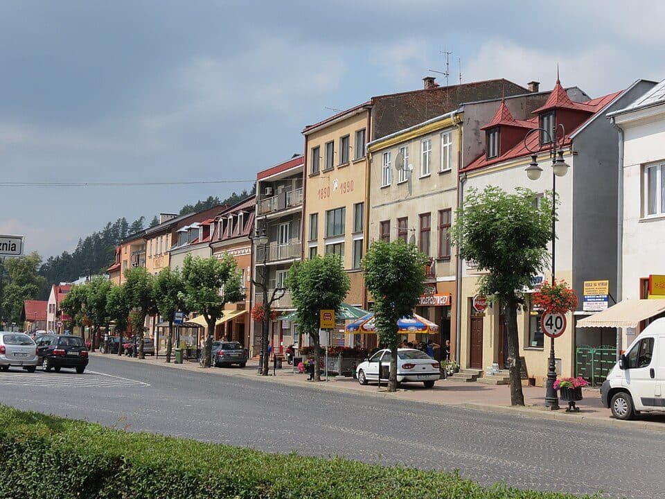 Muszyna - granica państwa