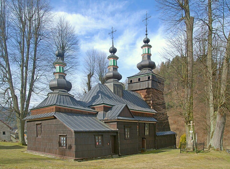 Čirč, rázcestie - Muszyna, PL