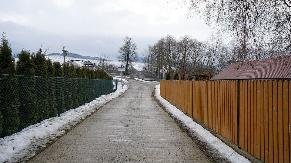 Čirč, rázcestie - Muszyna, PL