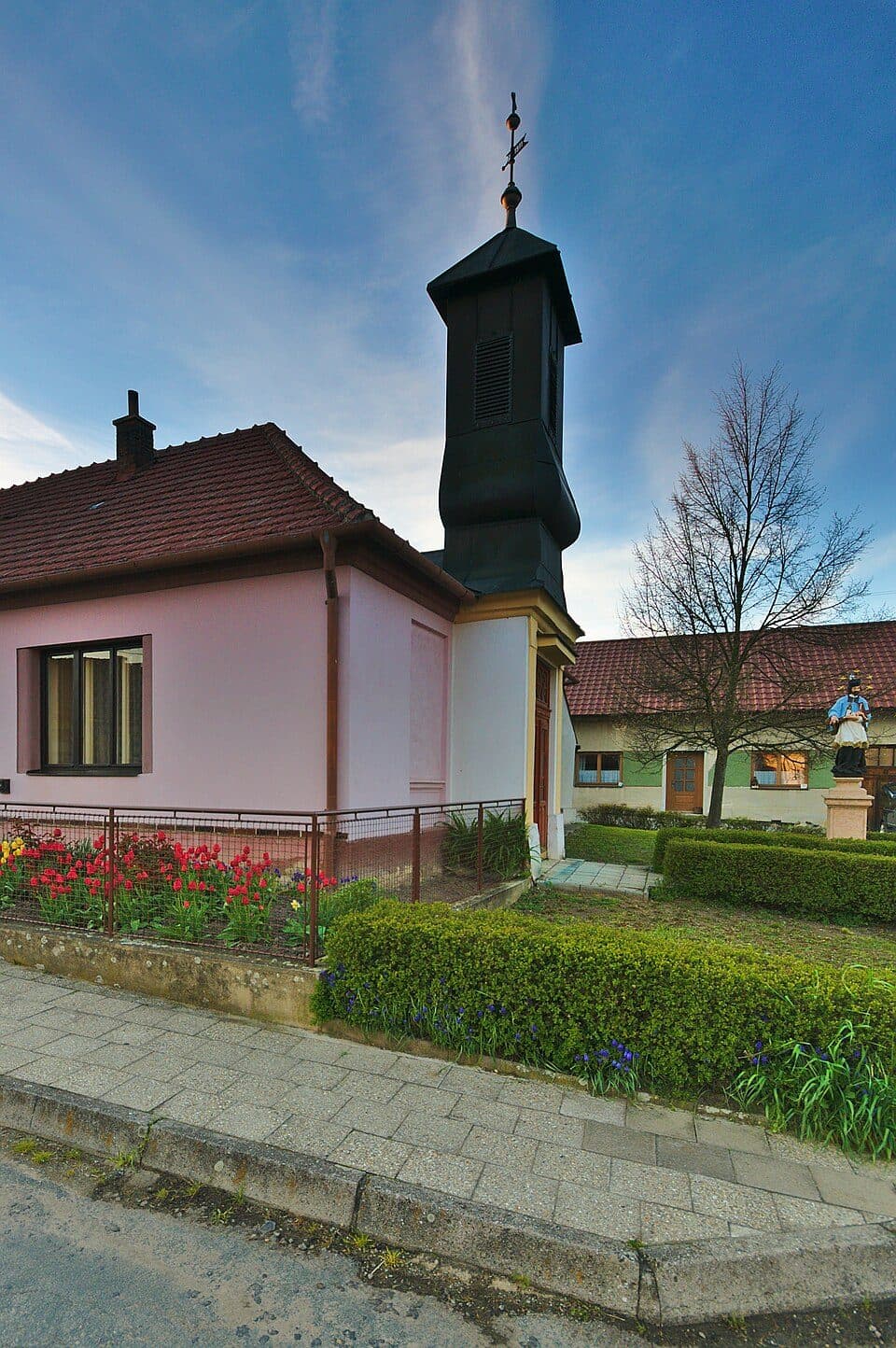 odbočka k rozhledně Malý Chlum
