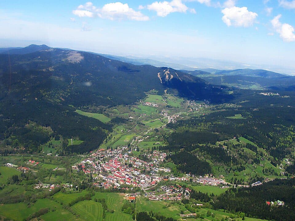 Europäischer Fernwanderweg E6, Tschechien