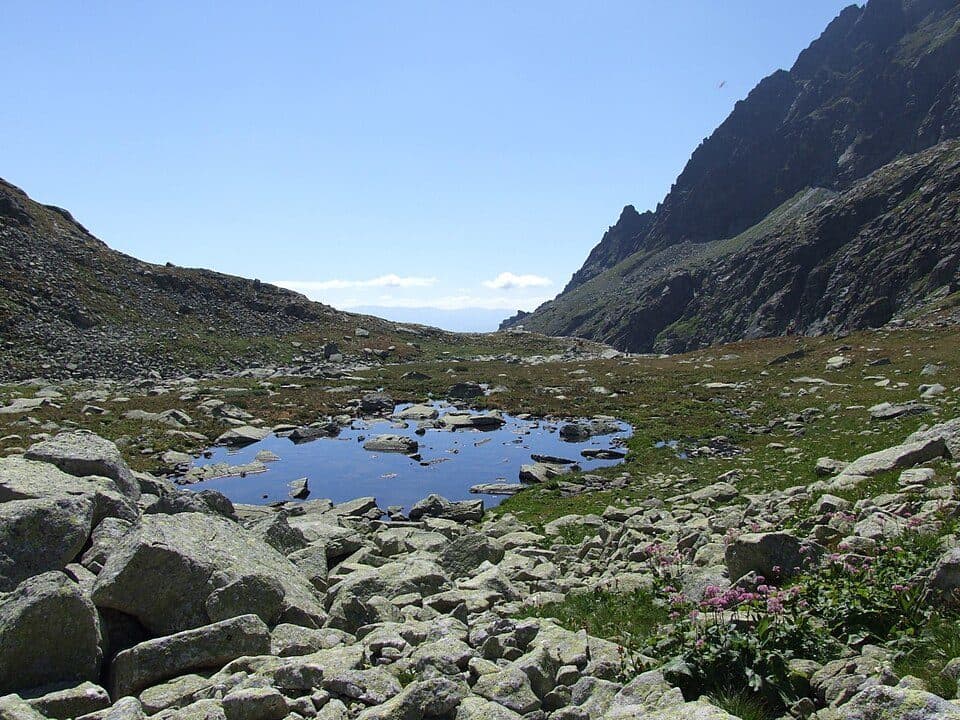 Malé Kozie pleso (Small Goat Tarn)