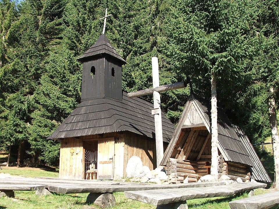 Polana Chochołowska - kaplica św. Jana Chrzciciela - Polana Chochołowska