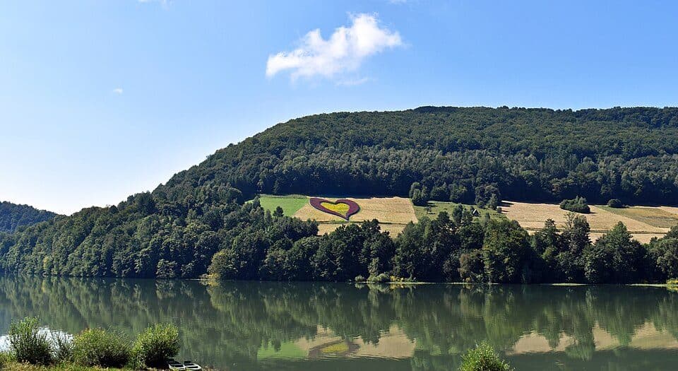 Zielone wzgórza nad Soliną