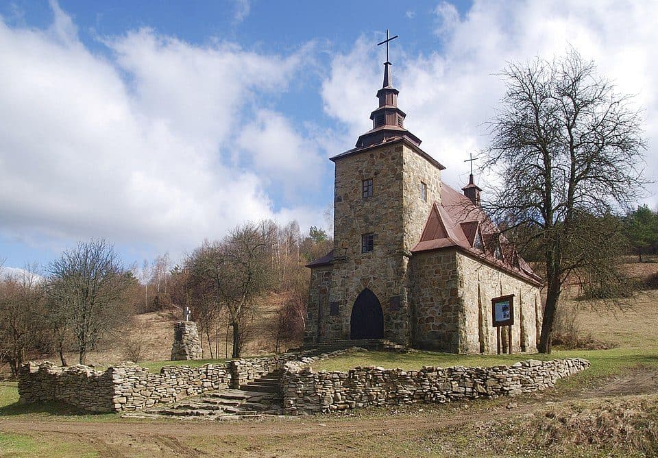 Huta Polańska - przełęcz Mazgalica