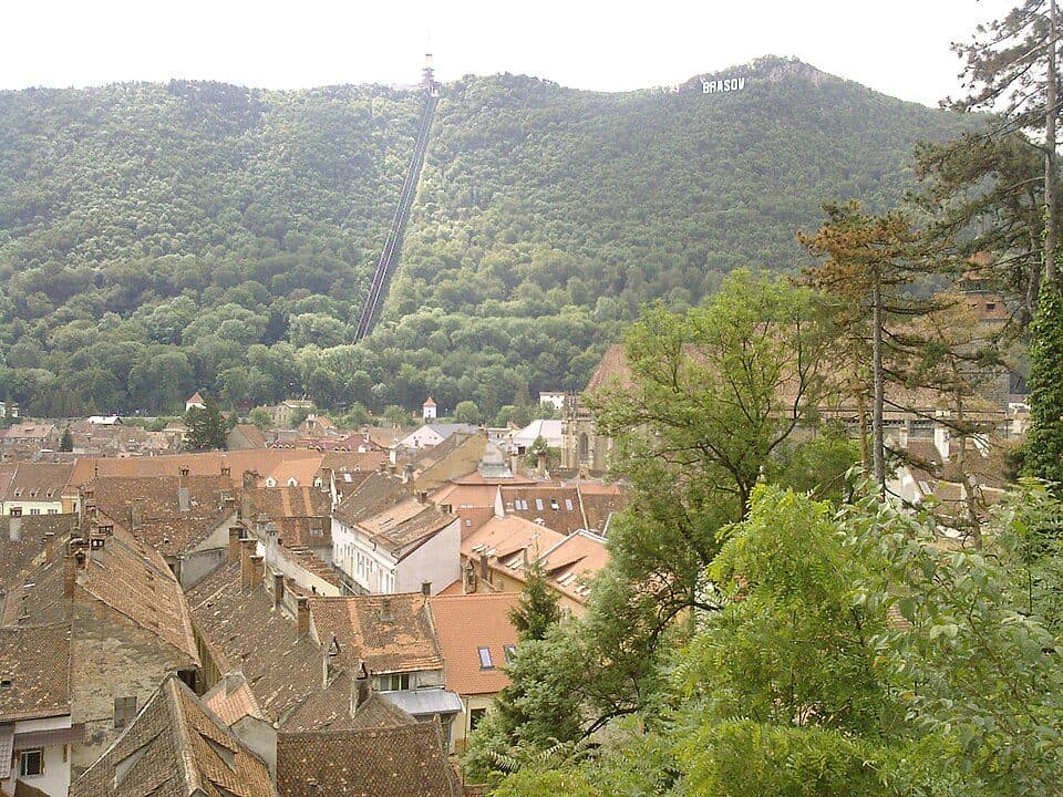 Brașov (cartier Șchei) - Crucea Dreptății - Poiana lui Stechil