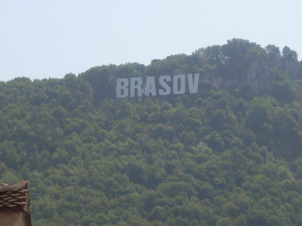 Brașov (centru) - Drumul Serpentinelor - Vf. Tâmpa