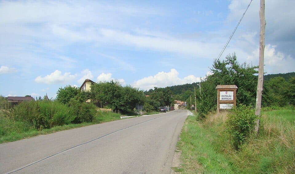 Bicfalău (Pensiunea Mókus) – belvedere Bârsa – Dealul Hebea