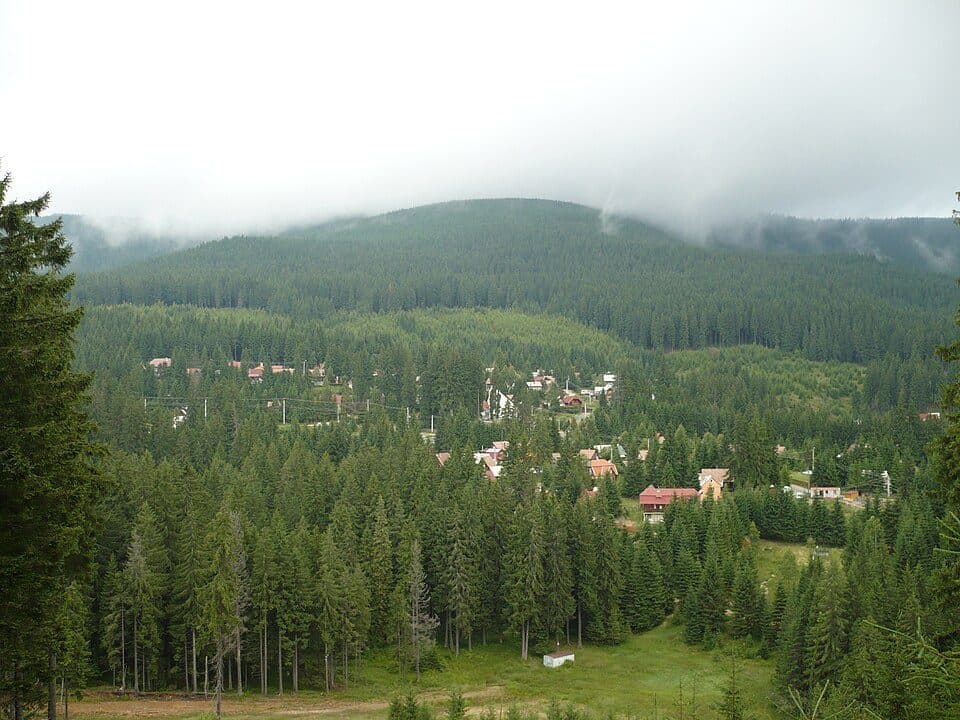 Stațiunea Harghita-Băi - Pasul Vlăhița (Tolvaioș) - sat Sântimbru-Băi