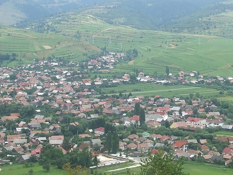 Bălan - Deversarea pârâului Mediaș