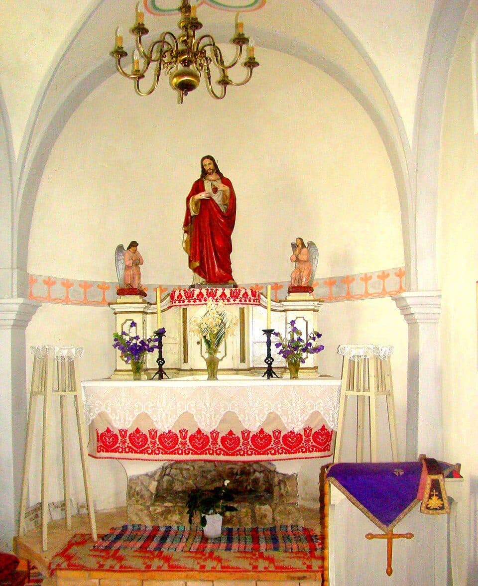 sat Lăzarea (Castelul Lázár) - Mănăstirea Franciscană - Capela Sf. Anton