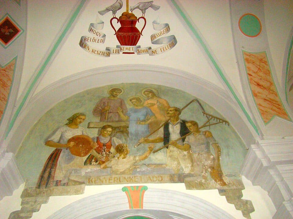 sat Lăzarea (Castelul Lázár) - Mănăstirea Franciscană - Capela Sf. Anton
