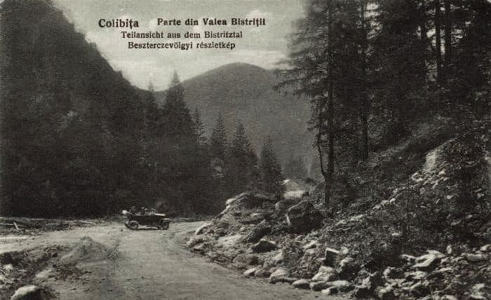 DJ172D Colibița - Piciorul Borii - Pripoare - Șaua Tomnatec - Poiana Andreichii - DJ 172D Colibița