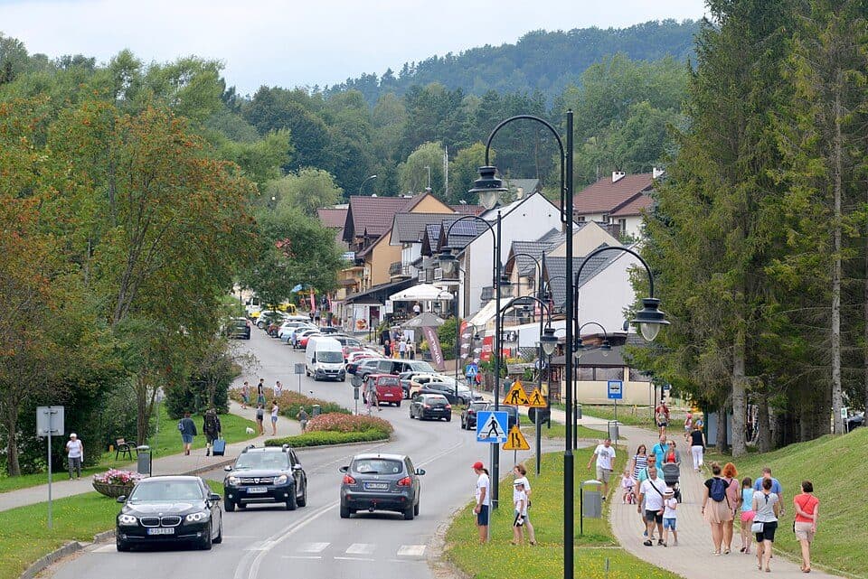 Zielone wzgórza nad Soliną