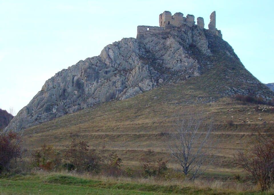 Colțești - Cetatea Trascăului