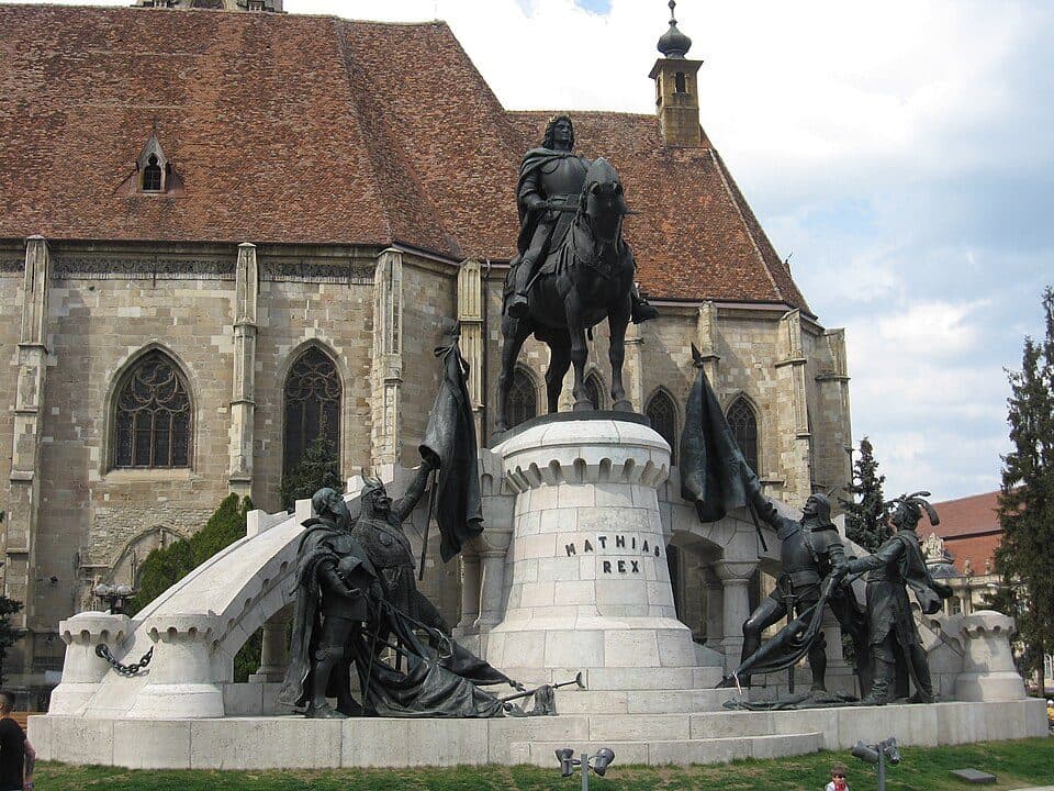 Mátyás király emlékmű (Kolozsvár) — 3. fotó