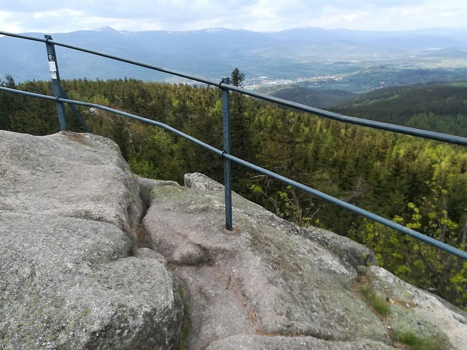 Do punktu widokowego Mała Ostra