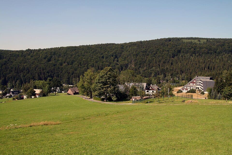 Ww Steinbruchweg und Schwarzer Buschweg, Markierung sehr sparsam