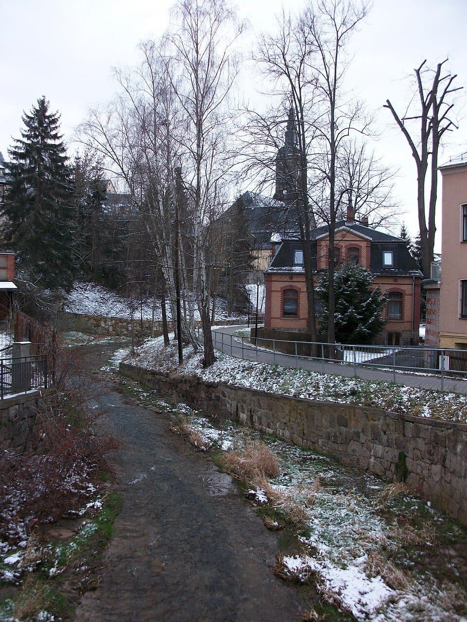 Ww. Kirchberg - Burkersdorf - Weißbach (gelb)