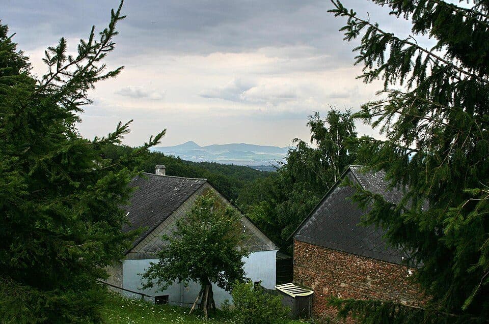 Grüner Balken bei Holzhau