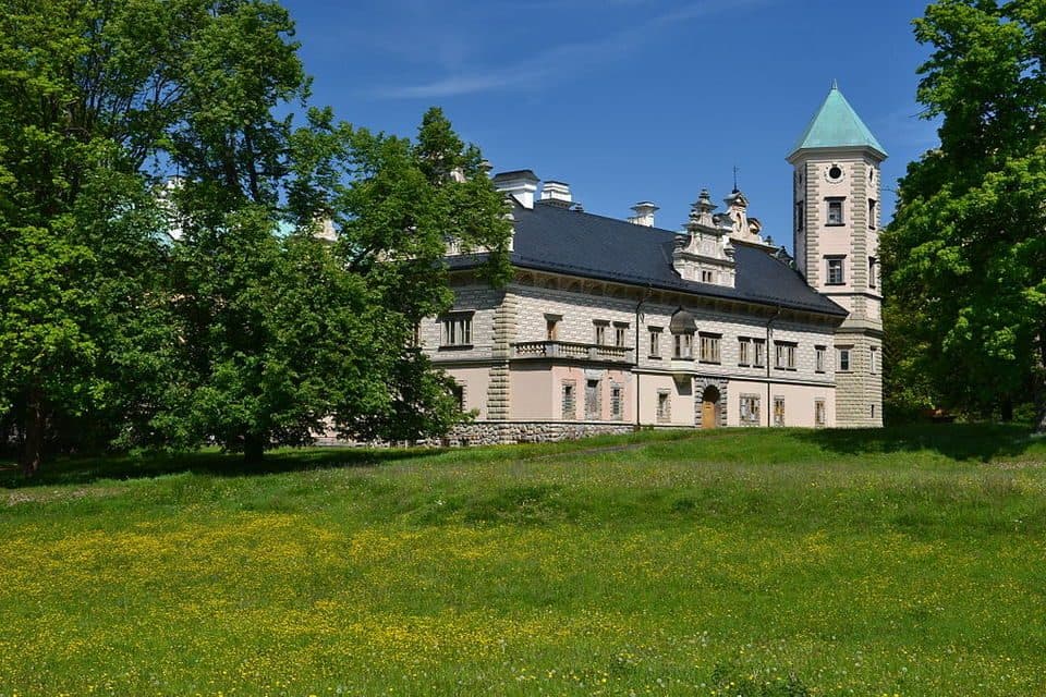 [Č] Karlovy vary, vřídlo - Střela (lávka)