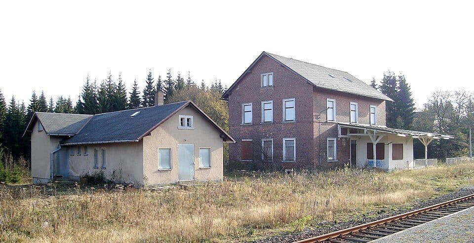 Wanderweg Mark. Rot/Weiß Anschluss Muldenberg