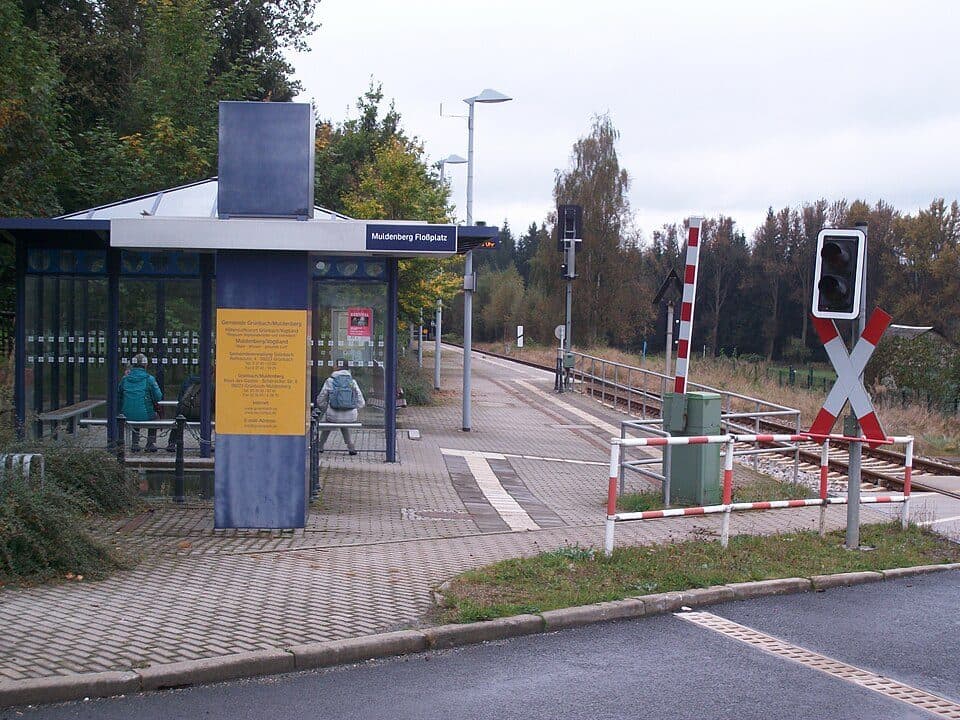Gelbe Markierung