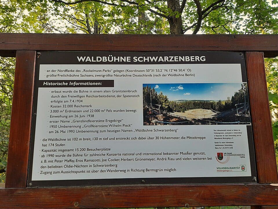 Lehrpfad Alte Eisenbahn in Schwarzenberg