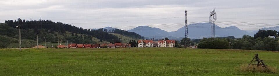Droga św. Jakuba na Słowacji: Scena Pavčina Lehota – Partizánska Ľupča