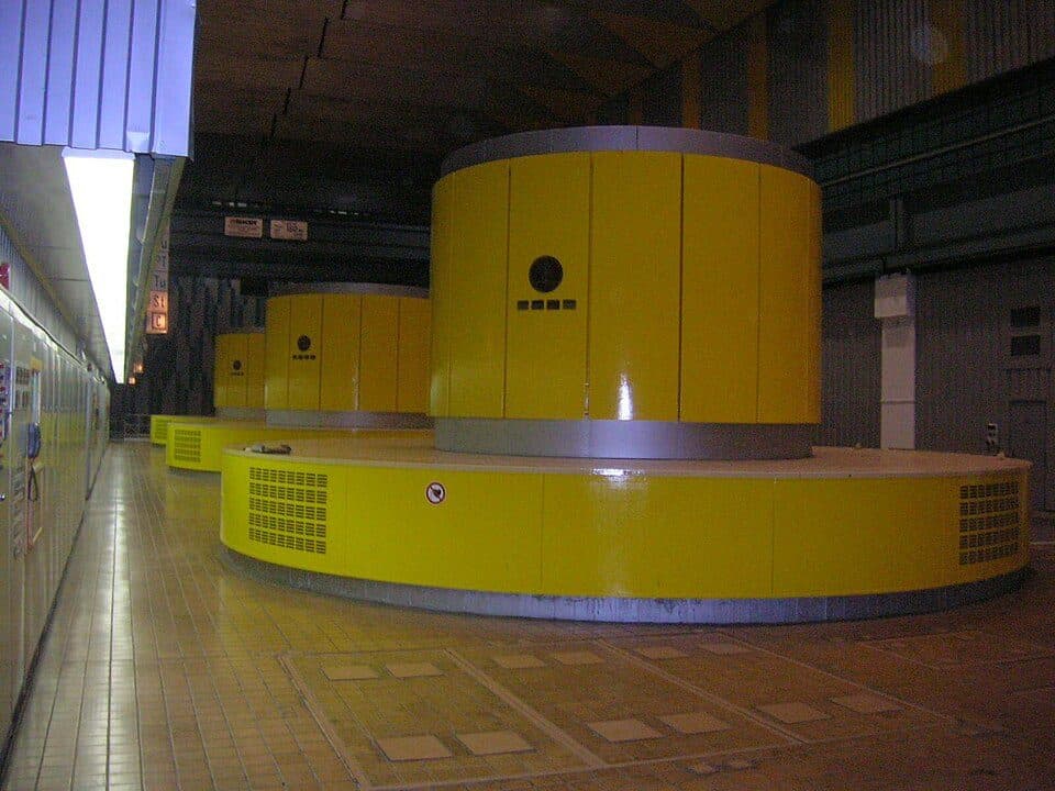 Górny zbiornik elektrowni szczytowo-pompowej Markersbach