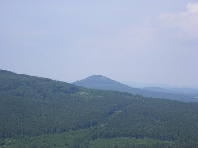 Großschönau - Lausche (grüner Strich)