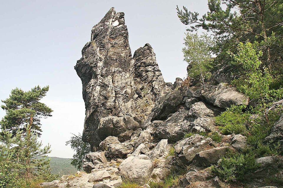 Olbersdorf - Jonsdorf (gelber Strich)