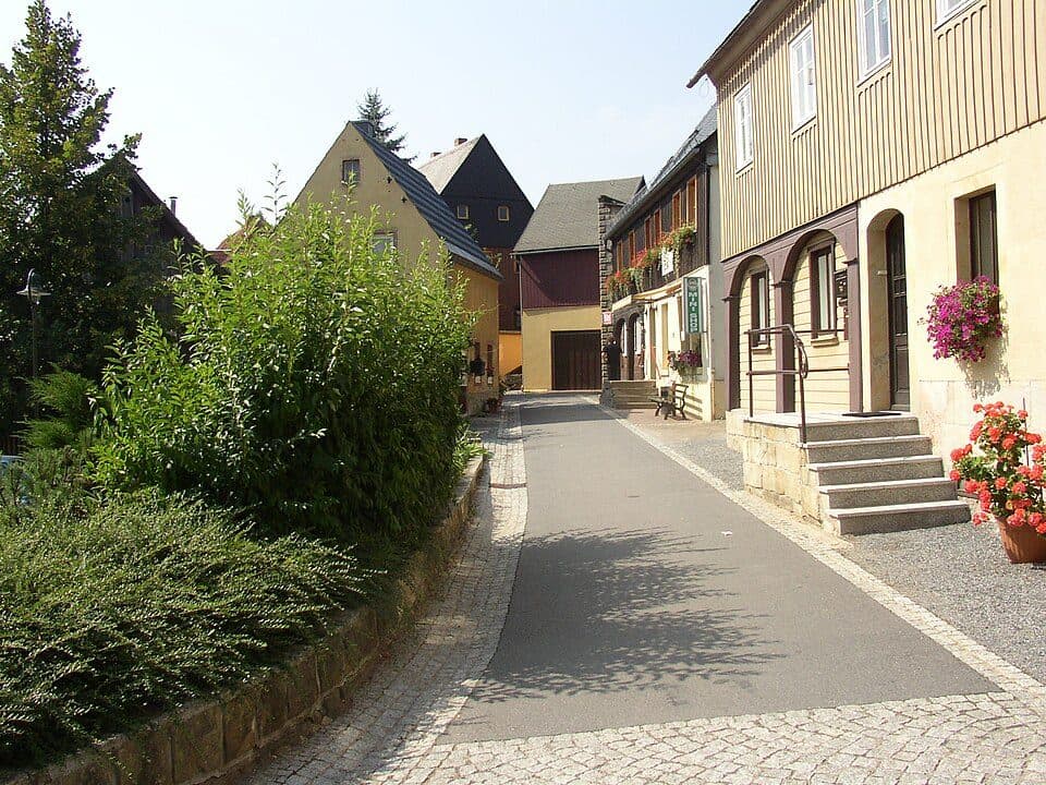 Gelber Punkt, Panoramaweg Hinterhermsdorf