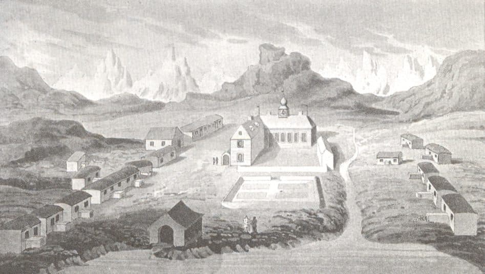 Zinzendorf-Lehrpfad (grüner Diagonalstrich)